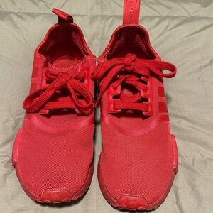 adidas Kids' Vibrant Red Sneakers